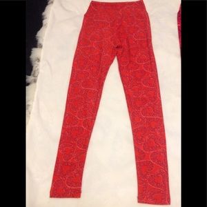 NEW LuLaRoe heart leggings